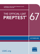 The Official LSAT Preptest 67: (oct. 2012 Lsat)