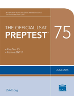 The Official LSAT Preptest 75: (june 2015 LSAT)