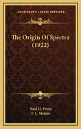 The Origin of Spectra (1922)