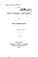 The Owl Creek letters, and other correspondence