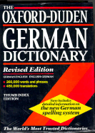 The Oxford-Duden German Dictionary: German-English/English-German - Scholze-Stubenrecht, W (Editor), and Sykes, J B (Editor)