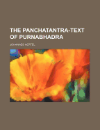 The Panchatantra-Text of Purnabhadra