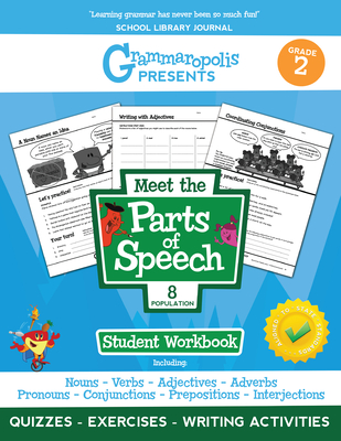 The Parts of Speech Workbook, Grade 2 - Voorhees, Coert, and Grammaropolis