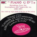 The Piano G & T's, Vol. 1: Recordings from the Grammophone Typewriter Era - Aleksander Michalowski (piano); Landon Ronald (piano); Vladimir de Pachmann (piano)