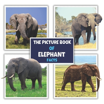 The Picture Book of Elephant Facts: A Fun and Informative Photos with Fun Facts Book for Kids - Mahi, James K