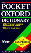 The Pocket Oxford Dictionary of Current English - Thompson, Della (Editor)