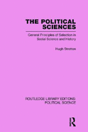 The Political Sciences: General Principles of Selection in Social Science and History