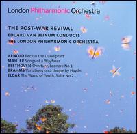 The Post-War Revival: Eduard Van Beinum conducts Arnold, Mahler, Beethoven, Brahms, Elgar - Eugenia Zareska (mezzo-soprano); London Philharmonic Orchestra; Eduard Van Beinum (conductor)
