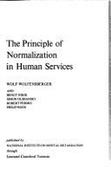 The Principle of Normalization in Human Services