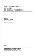 The quantitative analysis of social problems