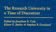 The Research University in a Time of Discontent