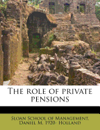 The Role of Private Pensions