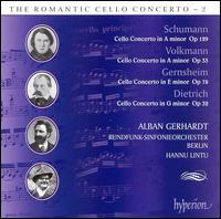 The Romantic Cello Concerto, Vol. 2 - Alban Gerhardt (cello); Berlin Radio Symphony Orchestra; Hannu Lintu (conductor)