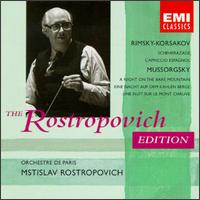 The Rostropovich Edition - Luben Yordanoff (violin); Orchestre de Paris; Mstislav Rostropovich (conductor)