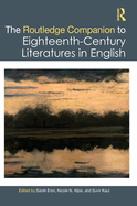 The Routledge Companion to Eighteenth-Century Literatures in English
