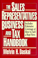 The Sales Representatives Business and Tax Handbook