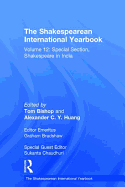 The Shakespearean International Yearbook: Volume 12: Special Section, Shakespeare in India