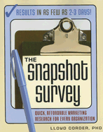 The Snapshot Survey: Quick, Affordable Marketing Research for Every Organization