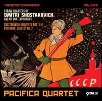 The Soviet Experience, Vol. 2: String Quartets by Dmitri Shostakovich and his Contemporaries - Brandon Varnos (cello); Masumi Per Rostad (viola); Pacifica Quartet; Sibbi Bernhardsson (violin); Simin Ganatra (violin)