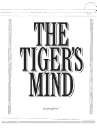 The Tiger's Mind - Beatrice Gibson and Will Holder