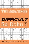 The Times Difficult Su Doku Book 1: 200 Challenging Puzzles from the Times