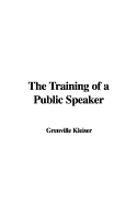 The Training of a Public Speaker