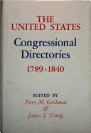 The United States Congressional Directories, 1789-1840