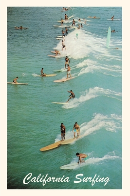 The Vintage Journal Lots of Guys Surfing, California - Found Image Press (Producer)