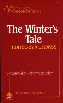 The Winter's Tale - Rowse, A L (Editor)