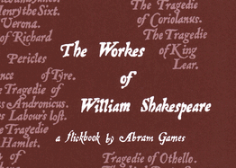 The Workes of William Shakespeare: A Flickbook By Abram Games