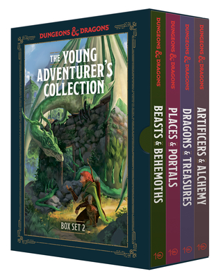 The Young Adventurer's Collection Box Set 2 (Dungeons & Dragons 4-Book Boxed Set): Beasts & Behemoths, Dragons & Treasures, Places & Portals, Artificers & Alchemy - Zub, Jim, and King, Stacy, and Wheeler, Andrew