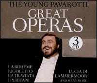 The Young Pavarotti: Great Operas - Afro Poli (baritone); Bonaldo Giaiotti (vocals); Fernando Pavarotti (tenor); Giulio Antonioni (vocals); Grazla Di Rocco (soprano); Guldo D'orazl (baritone); Luciano Pavarotti (tenor); Marlo Gaetai (bass); Mirella Freni (vocals); Mirella Freni (soprano)