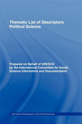 Thematic List of Descriptors - Political Science - International Committee for Social Scien