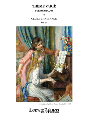 Theme Varie, Op. 89: Part(s) - Chaminade, Cecile (Composer)