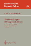 Theoretical Aspects of Computer Software: International Conference Tacs '91, Sendai, Japan, September 24-27, 1991. Proceedings