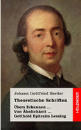 Theoretische Schriften: bers Erkennen / Von hnlichkeit / Gotthold Ephraim Lessing