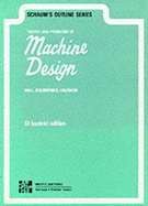 Theory and Problems of Machine Design, Metric Ed.