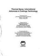 Thermal Spray: International Advances in Coatings Technology: Proceedings of the International Thermal Spray Conference, 28 May-5 Jun