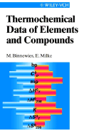 Thermochemical Data of Elements and Compounds
