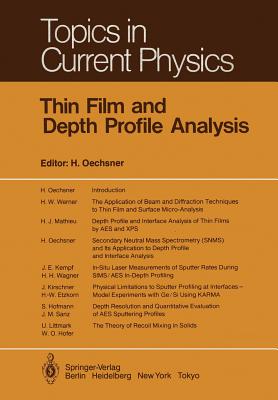 Thin Film and Depth Profile Analysis - Oechsner, H (Editor)
