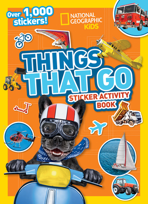 Things That Go Sticker Activity Book - Kids, National Geographic