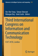 Third International Congress on Information and Communication Technology: Icict 2018, London