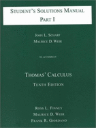 Thomas' Calculus: Student's Solutions Manual: Part 1