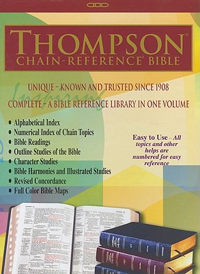 Thompson Chain Reference Bible-NIV book by Kirkbride Bible Company ...