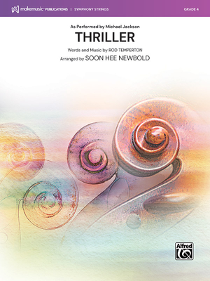 Thriller: Conductor Score & Parts - Temperton, Rod (Composer), and Newbold, Soon Hee (Composer)