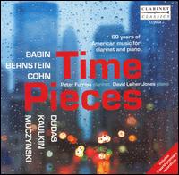 Time Pieces: 60 years of American music for clarinet and piano - David Leiher Jones (piano); Peter Furniss (clarinet)
