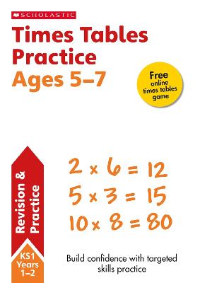 Times Tables Practice Ages 5-7 - Carruthers, Louise