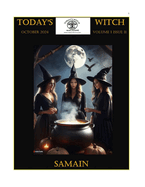 Today's Witch - Volume 1 Issue 11 - Samhain - October 2024