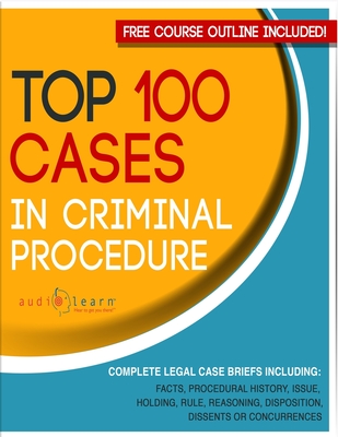 Top 100 Cases in Criminal Procedure: Legal Briefs - Content Team, Audiolearn Legal