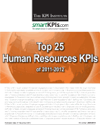 Top 25 Human Resources KPIs of 2011-2012